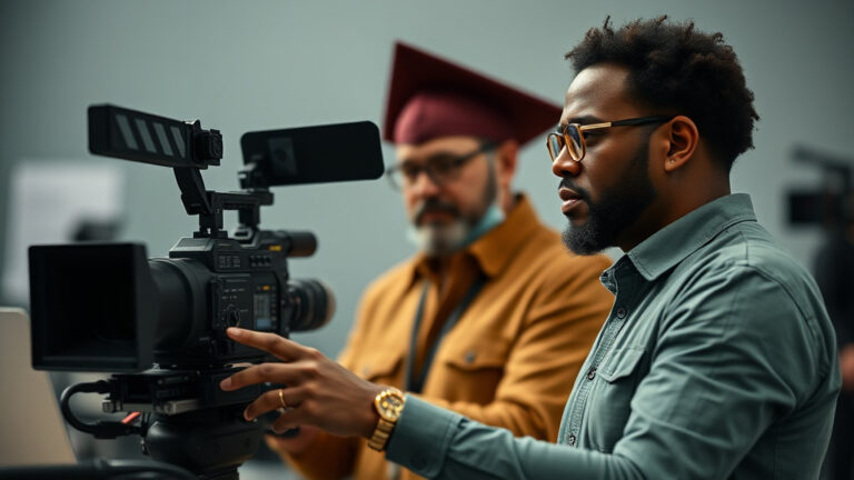 An acclaimed film director launches a Film Production Scholarship for communities lacking representation